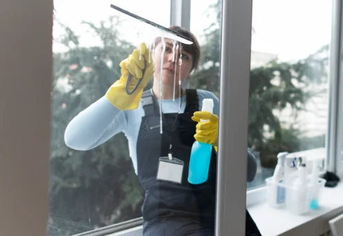 Nettoyage de vitres intérieures et extérieures à Vingrau